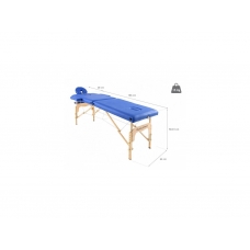 Table de massage pliante en bois C002
