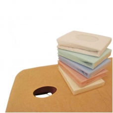 Drap-Housse pour table de massage avec trou facial