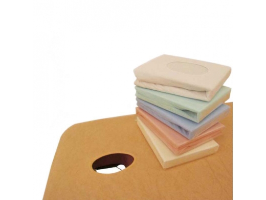 Drap-Housse pour table de massage avec trou facial Drap-Housse pour table de massage avec trou facial